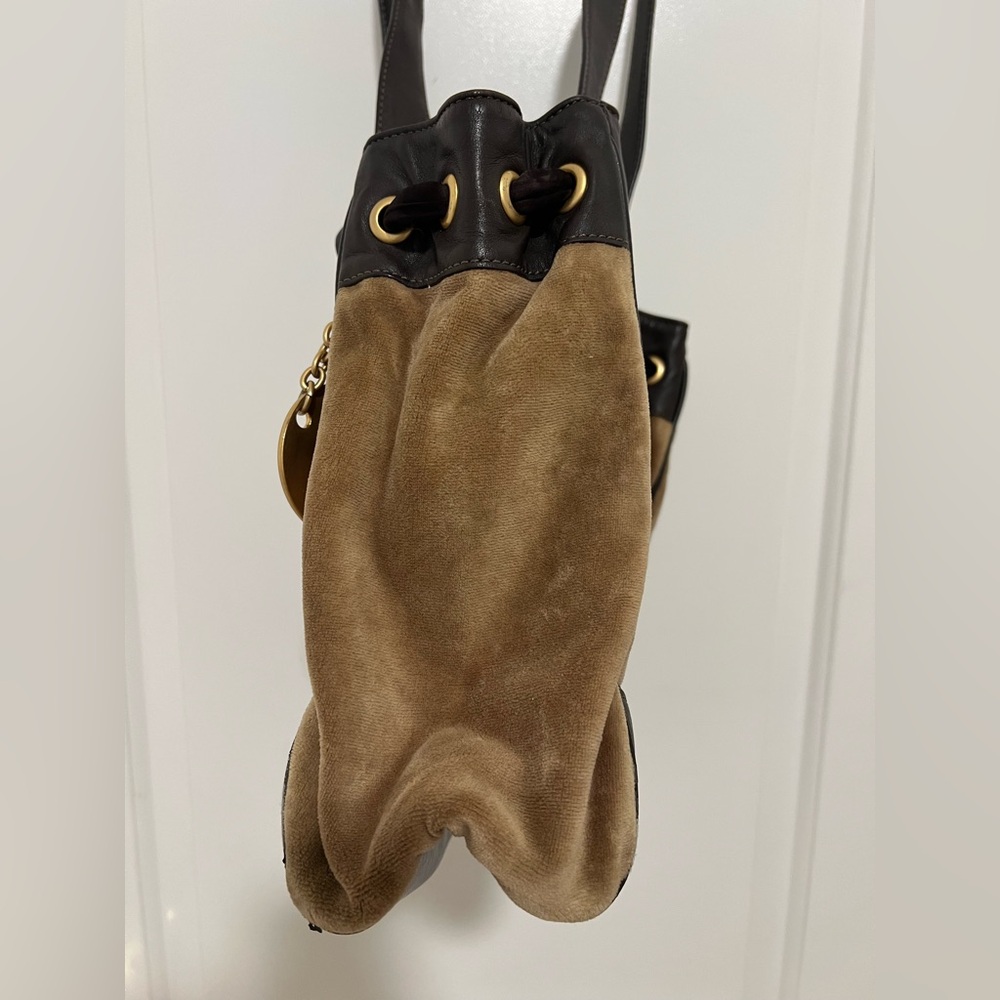 Juicy Couture, Tote Bag, Tan and Brown - Picture 7 of 10